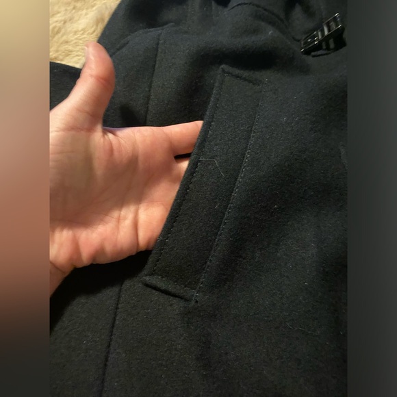 Kenneth Cole woman’s wool blend hooded coat large - Picture 5 of 11